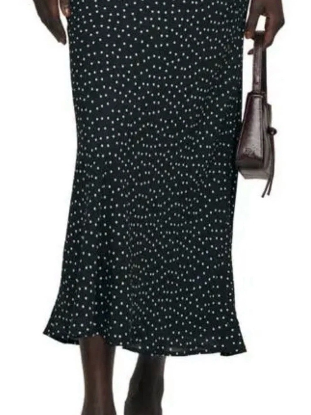 Reformation Layla Dot Maxi Skirt Size 0